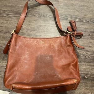 Coach Large Duffle Purse Brown